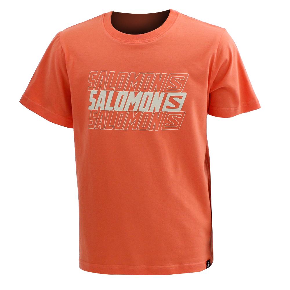 Salomon T-Shirts Børn Koral - DOUBLE TAKE SS B (XBATY-8031)